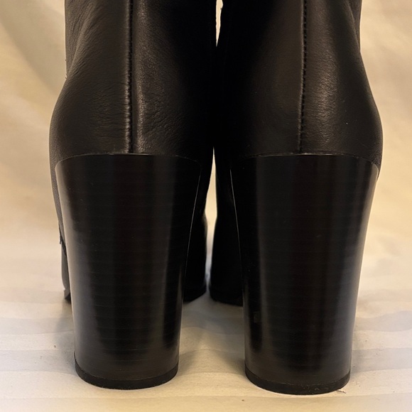 Kenneth Cole New York Black Heeled Boots - Picture 5 of 6